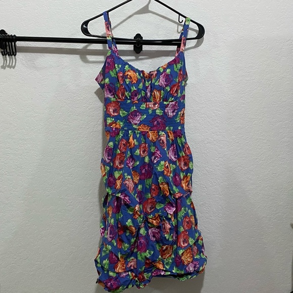 Size 10 Dress Barn Floral Dress - Picture 6 of 9